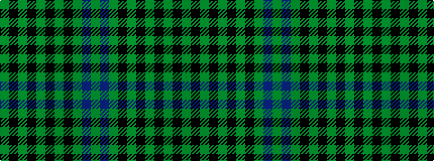 idealised woven sample of pattern GBGKGKGKGKG