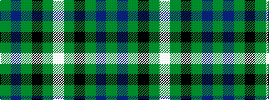 idealised woven sample of pattern GBGKGW