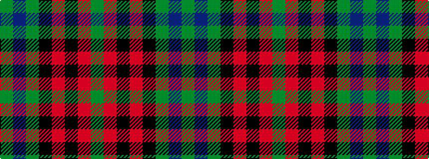 idealised woven sample of pattern GBGKRKRG