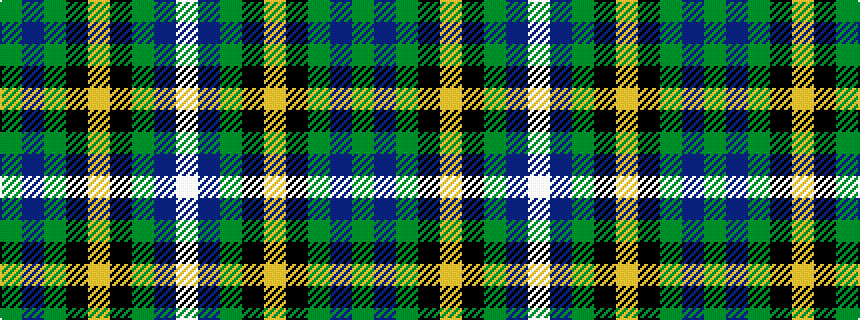 idealised woven sample of pattern GBGKYKGBW