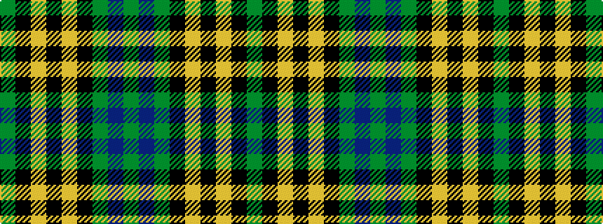 idealised woven sample of pattern GBGKYKYKG