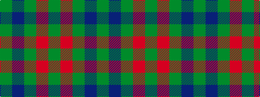 idealised woven sample of pattern GBGRG