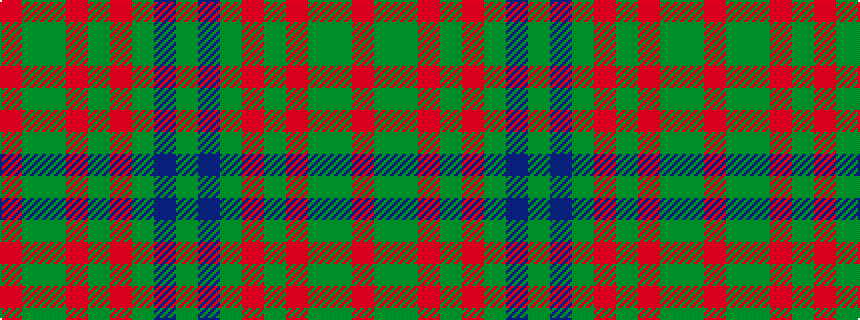 idealised woven sample of pattern GBGRGRGGR