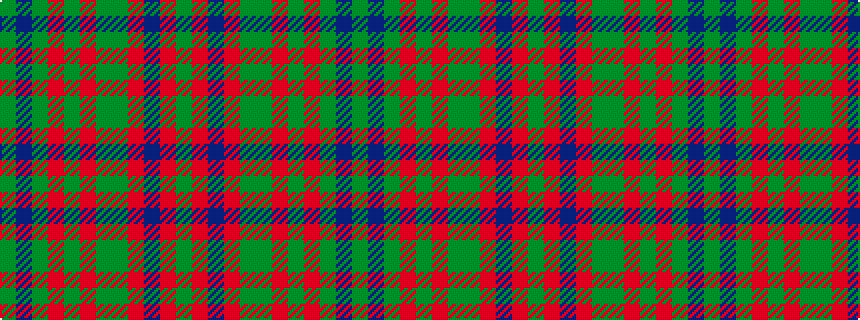 idealised woven sample of pattern GBGRGRGGRBRG