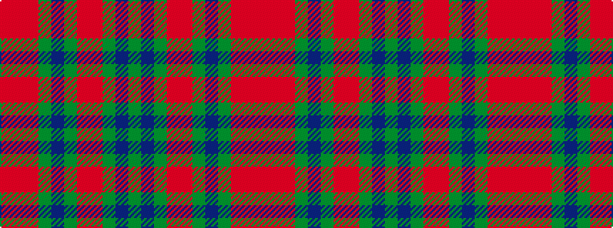 idealised woven sample of pattern GBGRRGBGRRR