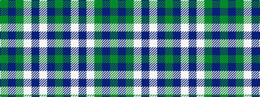 idealised woven sample of pattern GBGWBWBG