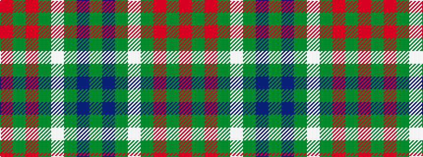 idealised woven sample of pattern GBGWGRGR