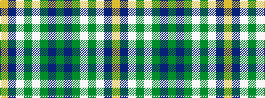idealised woven sample of pattern GBGWGWBY