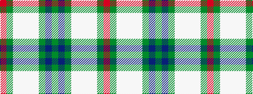 idealised woven sample of pattern GBGWWWWGR