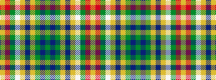 idealised woven sample of pattern GBGYBYWGRY
