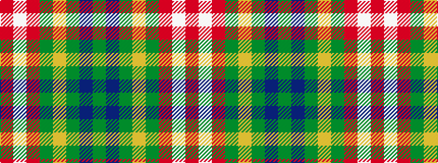 idealised woven sample of pattern GBGYGRWR