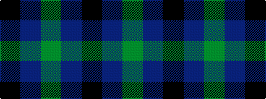 idealised woven sample of pattern GBK