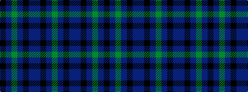 idealised woven sample of pattern GBKBBKBGBK
