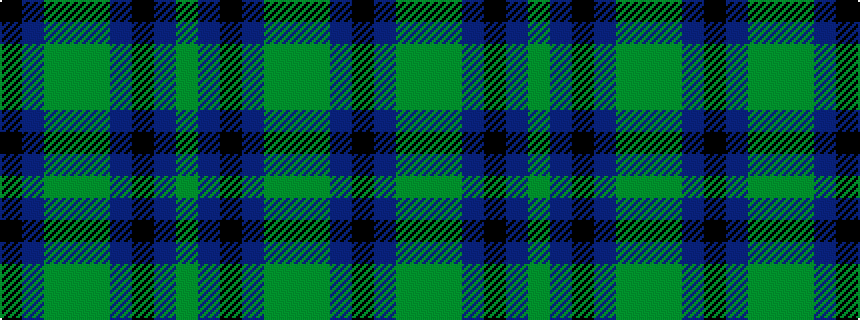 idealised woven sample of pattern GBKBGGGBK