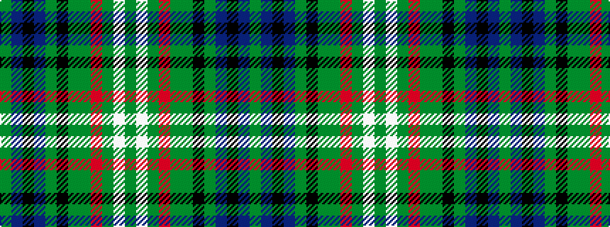 idealised woven sample of pattern GBKBGKGGRGWG