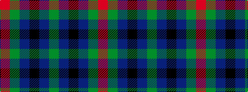idealised woven sample of pattern GBKBGR