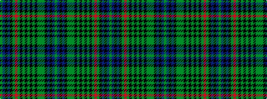 idealised woven sample of pattern GBKBKGGGKGKGKGKGRGKBKBG