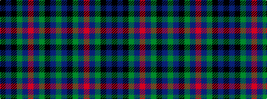idealised woven sample of pattern GBKGBRBGKBK