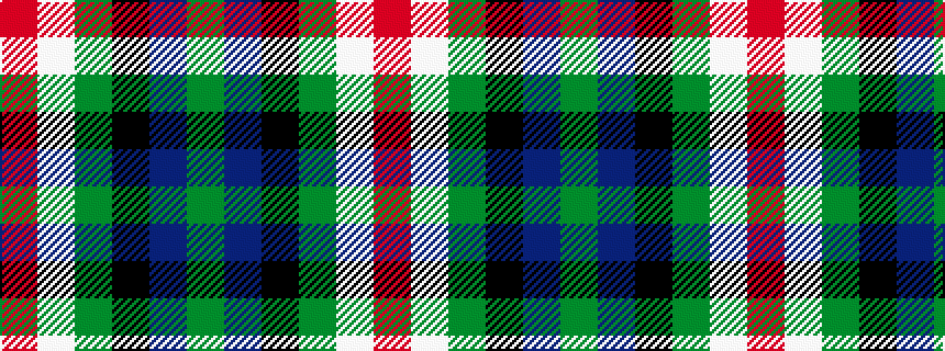 idealised woven sample of pattern GBKGWR