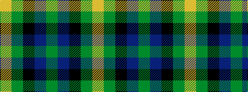 idealised woven sample of pattern GBKGY