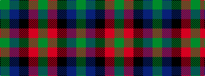 idealised woven sample of pattern GBKRG