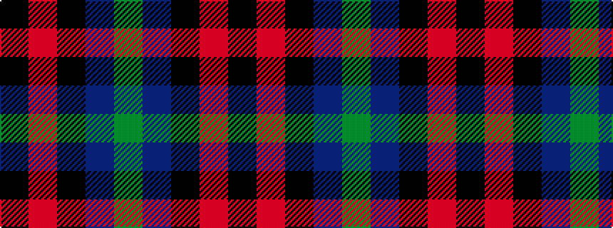 idealised woven sample of pattern GBKRK