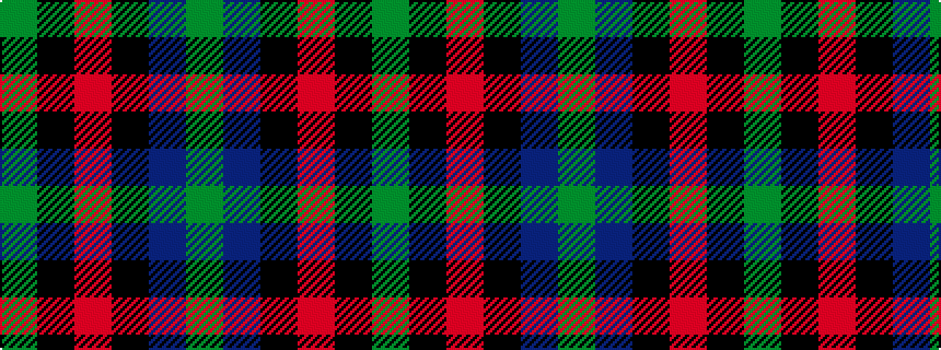 idealised woven sample of pattern GBKRKG