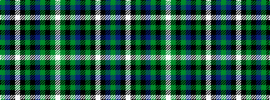 idealised woven sample of pattern GBKWKGKBGKGW