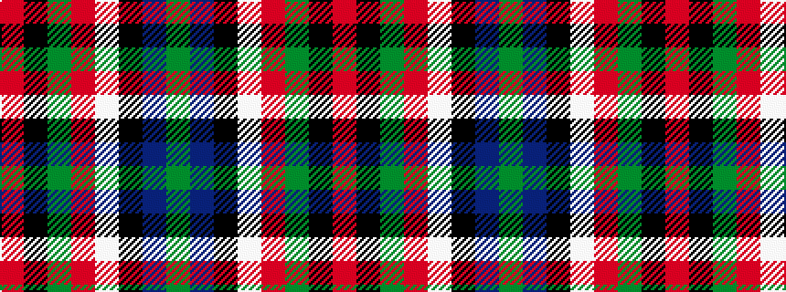 idealised woven sample of pattern GBKWRGKR
