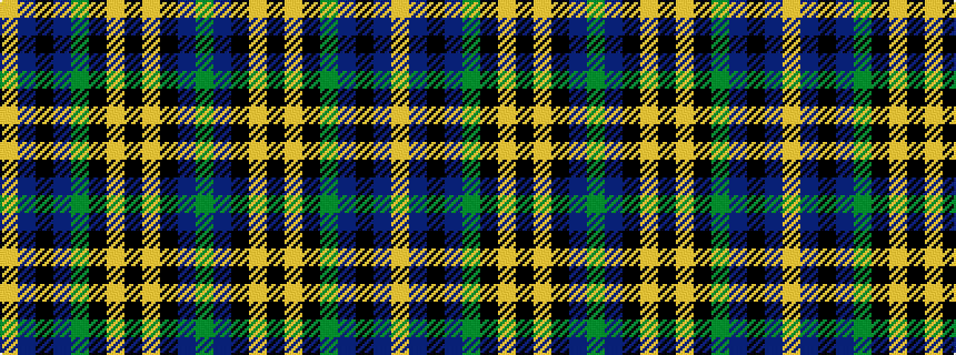 idealised woven sample of pattern GBKYKYKGBKBY