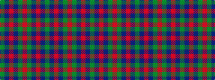 idealised woven sample of pattern GBRBGRGBRBG