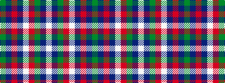 idealised woven sample of pattern GBRBWRGBW
