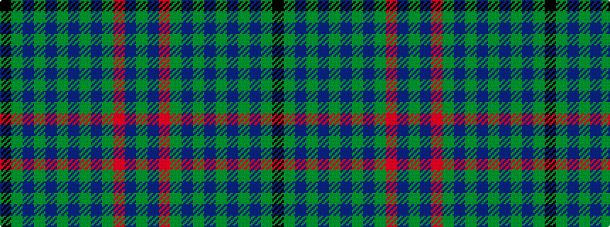 idealised woven sample of pattern GBRGBGBGBGBGK