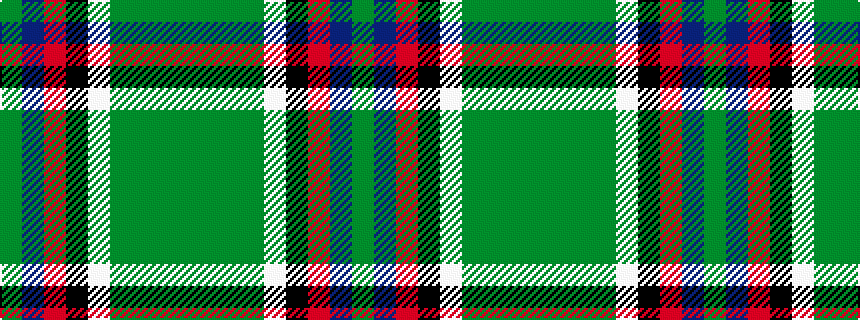 idealised woven sample of pattern GBRKWGGGG