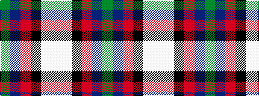 idealised woven sample of pattern GBRKWW