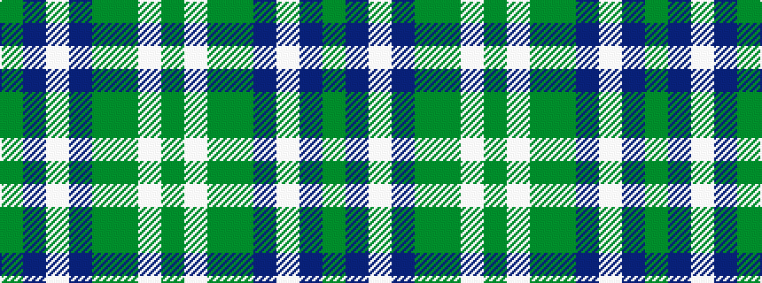 idealised woven sample of pattern GBWBGGWG