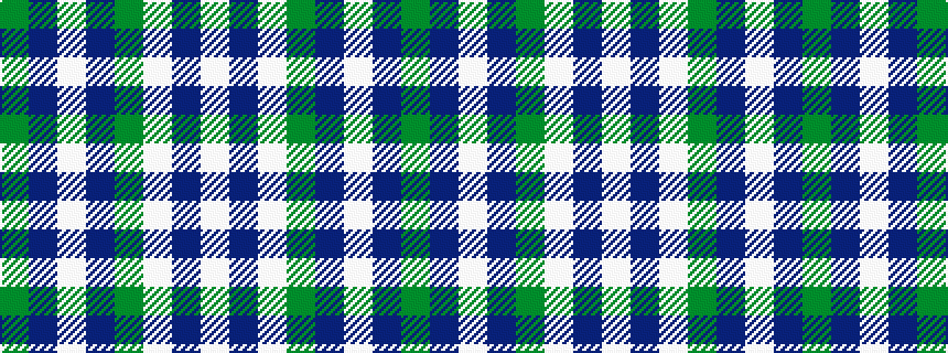 idealised woven sample of pattern GBWBGWBW