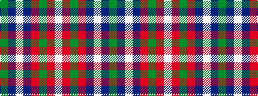 idealised woven sample of pattern GBWBRGRW