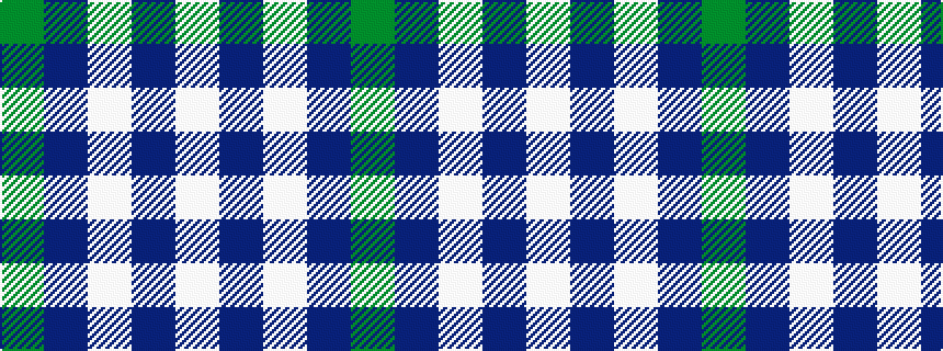 idealised woven sample of pattern GBWBW