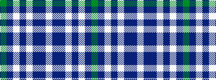 idealised woven sample of pattern GBWBWBBW