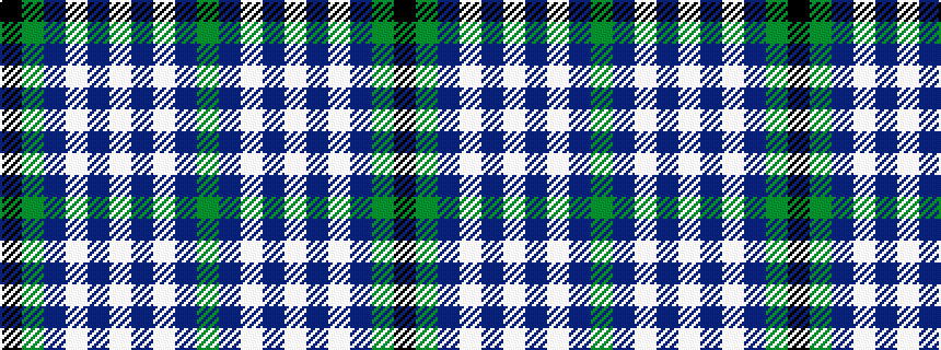 idealised woven sample of pattern GBWBWBWBGK