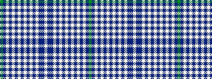 idealised woven sample of pattern GBWBWBWBWBWBWBBW