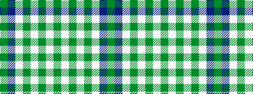 idealised woven sample of pattern GBWGWGWG