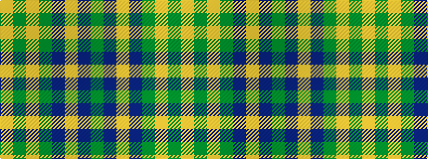 idealised woven sample of pattern GBYBGYGY