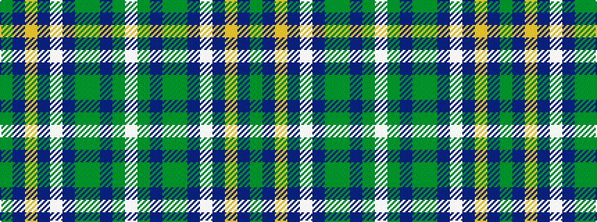 idealised woven sample of pattern GBYBWBGGBGW