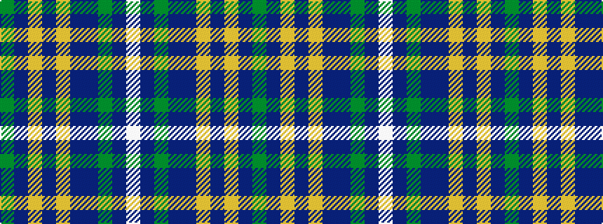 idealised woven sample of pattern GBYBYBBGBW