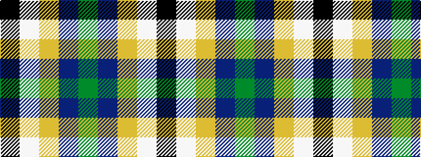 idealised woven sample of pattern GBYWK