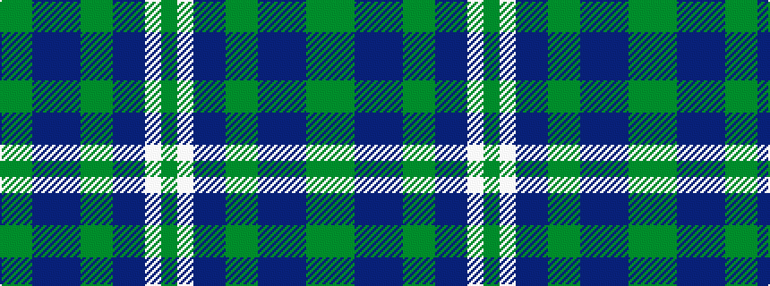 idealised woven sample of pattern GGBBBGGBBWG