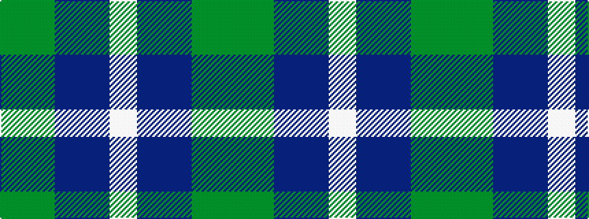 idealised woven sample of pattern GGBBW