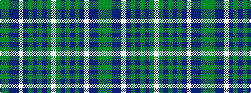 idealised woven sample of pattern GGBBWBGBGBGW